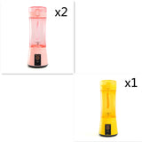 Portable Electric Fruit Juicer Wireless USB Rechargeable Mini Mixer
