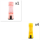 Portable Electric Fruit Juicer Wireless USB Rechargeable Mini Mixer