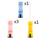 Portable Electric Fruit Juicer Wireless USB Rechargeable Mini Mixer