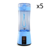 Portable Electric Fruit Juicer Wireless USB Rechargeable Mini Mixer