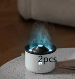 Ultrasonic Essential Oil Humidifier Volcano Aromatherapy Machine Spray