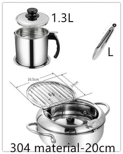 Stainless Steel Telescopic Folding Basket Frying Basket French Fries