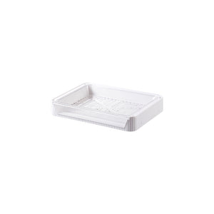 Kitchen Folding Storage Rack with Draining Basket Fruit Vegetable Storage Holder