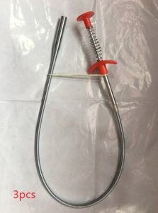 60CM Sewer Dredger Spring Pipe Dredging Tool Household Hair Cleaner