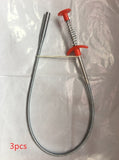 60CM Sewer Dredger Spring Pipe Dredging Tool Household Hair Cleaner