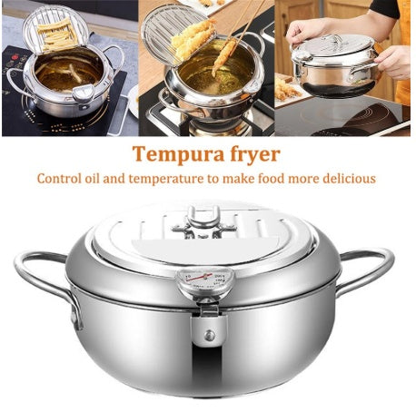 Stainless Steel Telescopic Folding Basket Frying Basket French Fries