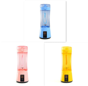 Portable Electric Fruit Juicer Wireless USB Rechargeable Mini Mixer