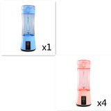 Portable Electric Fruit Juicer Wireless USB Rechargeable Mini Mixer