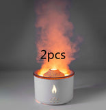 Ultrasonic Essential Oil Humidifier Volcano Aromatherapy Machine Spray