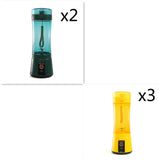 Portable Electric Fruit Juicer Wireless USB Rechargeable Mini Mixer