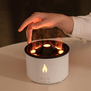 Ultrasonic Essential Oil Humidifier Volcano Aromatherapy Machine Spray