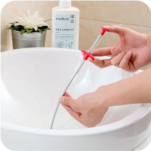 60CM Sewer Dredger Spring Pipe Dredging Tool Household Hair Cleaner