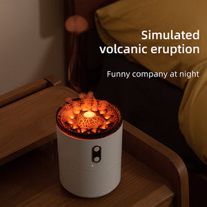 USB Portable Jellyfish Air Humidifier Night Light Lamp Fragrance Humidifier