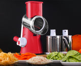 Manual Kitchen Accessories Multifunctional Round Mandoline Potato Slicer Vegetable Cutter