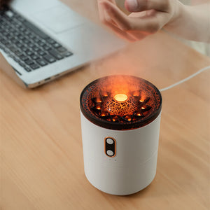 USB Portable Jellyfish Air Humidifier Night Light Lamp Fragrance Humidifier