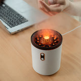 USB Portable Jellyfish Air Humidifier Night Light Lamp Fragrance Humidifier
