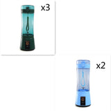 Portable Electric Fruit Juicer Wireless USB Rechargeable Mini Mixer
