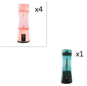 Portable Electric Fruit Juicer Wireless USB Rechargeable Mini Mixer