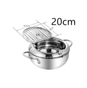 Stainless Steel Telescopic Folding Basket Frying Basket French Fries