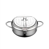 Stainless Steel Telescopic Folding Basket Frying Basket French Fries