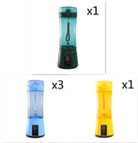 Portable Electric Fruit Juicer Wireless USB Rechargeable Mini Mixer