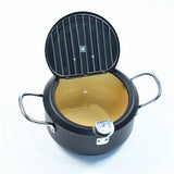Stainless Steel Telescopic Folding Basket Frying Basket French Fries