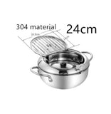 Stainless Steel Telescopic Folding Basket Frying Basket French Fries