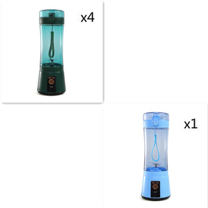 Portable Electric Fruit Juicer Wireless USB Rechargeable Mini Mixer