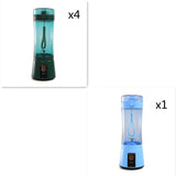 Portable Electric Fruit Juicer Wireless USB Rechargeable Mini Mixer