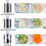 Manual Kitchen Accessories Multifunctional Round Mandoline Potato Slicer Vegetable Cutter
