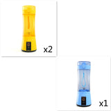 Portable Electric Fruit Juicer Wireless USB Rechargeable Mini Mixer