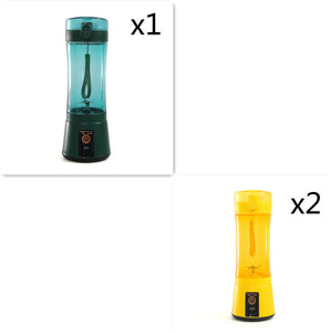 Portable Electric Fruit Juicer Wireless USB Rechargeable Mini Mixer
