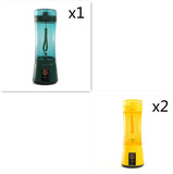Portable Electric Fruit Juicer Wireless USB Rechargeable Mini Mixer